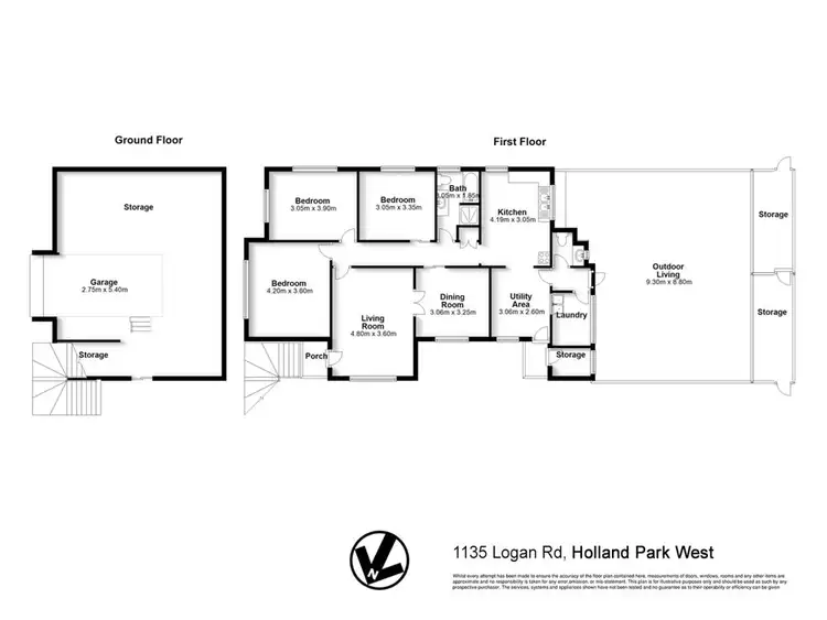 Floorplan of Homely house listing, 1135 Logan Road, Holland Park West QLD 4121
