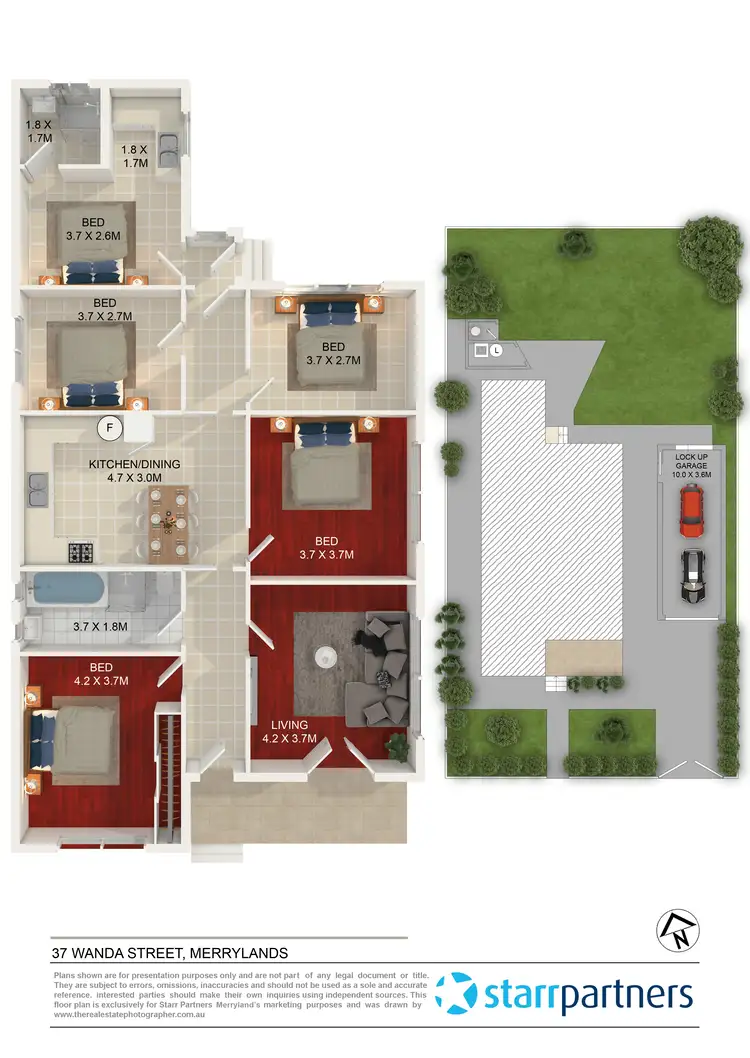 Floorplan of Homely house listing, 37 Wanda Street, Merrylands NSW 2160