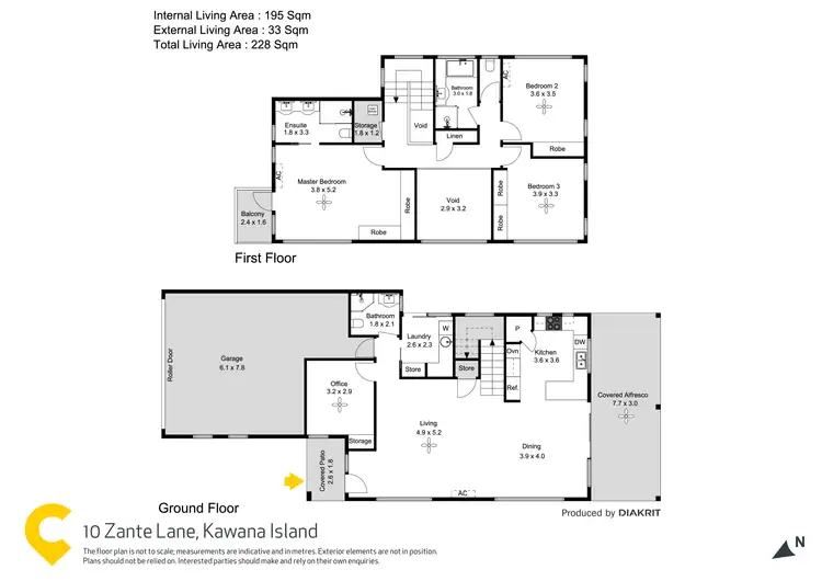 Floorplan of Homely house listing, 10 Zante Lane, Kawana Island QLD 4575