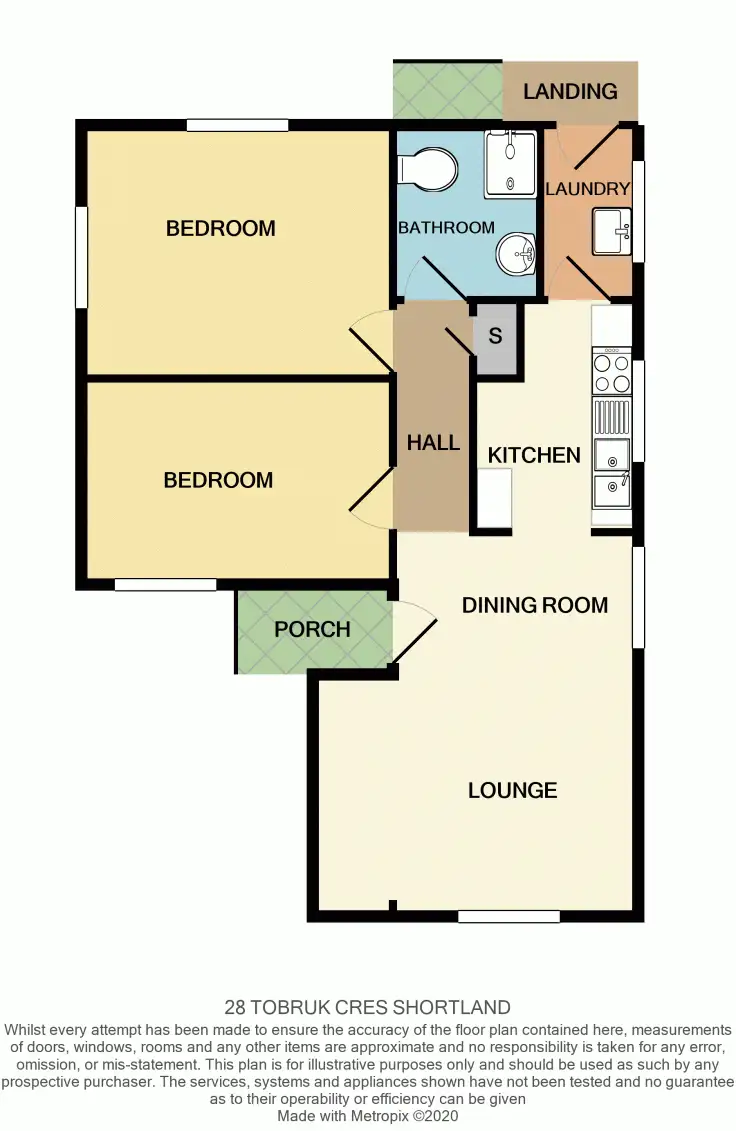 Floorplan of Homely house listing, 28 Tobruk Crecent, Shortland NSW 2307