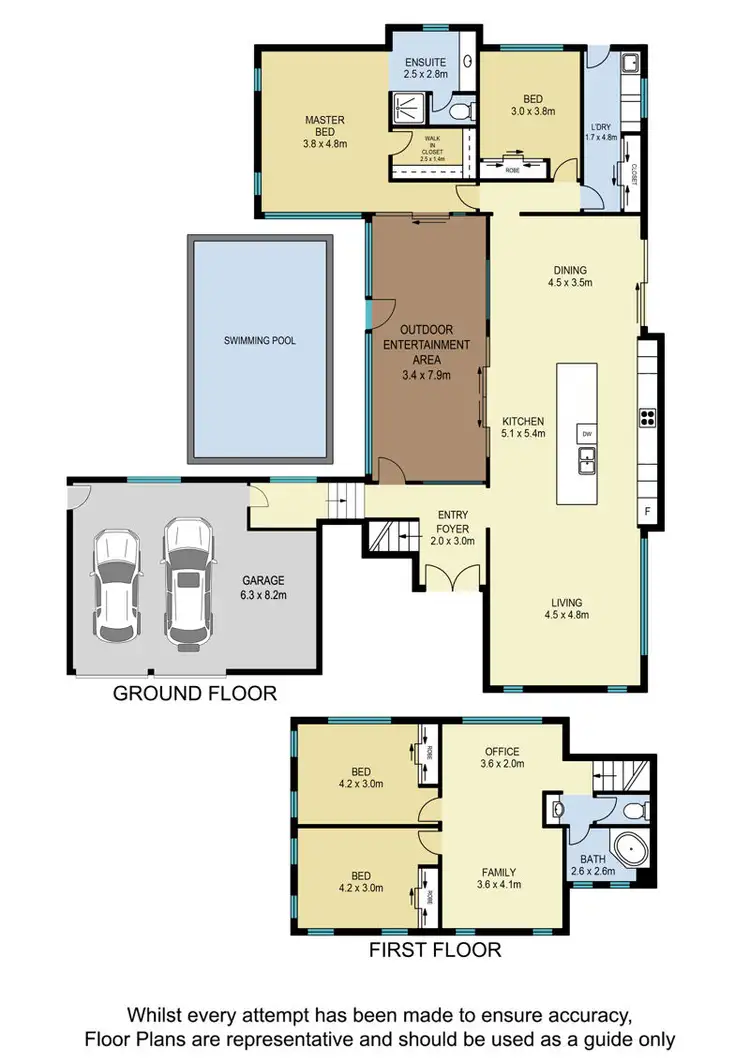Floorplan of Homely house listing, 7 Diorama Court, Eatons Hill QLD 4037