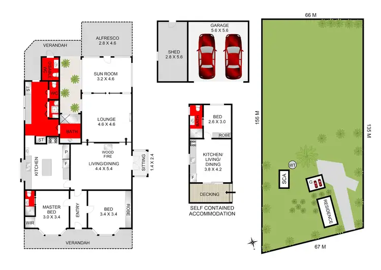 Floorplan of Homely house listing, 2645 Princes Highway, Winchelsea VIC 3241