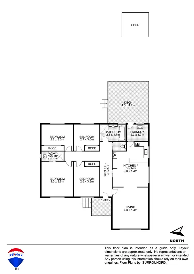 Floorplan of Homely house listing, 2 CLEEVE PLACE, Cambridge Gardens NSW 2747