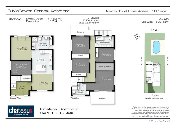 Floorplan of Homely house listing, 3 McCowan Street, Ashmore QLD 4214