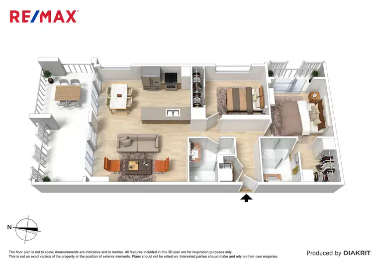 Floorplan of Homely apartment listing, 3/29 Rawlinson Street, Murarrie QLD 4172