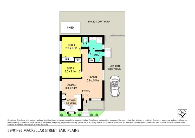 Floorplan of Homely other listing, 29/91-95 Mackellar Street, Emu Plains NSW 2750