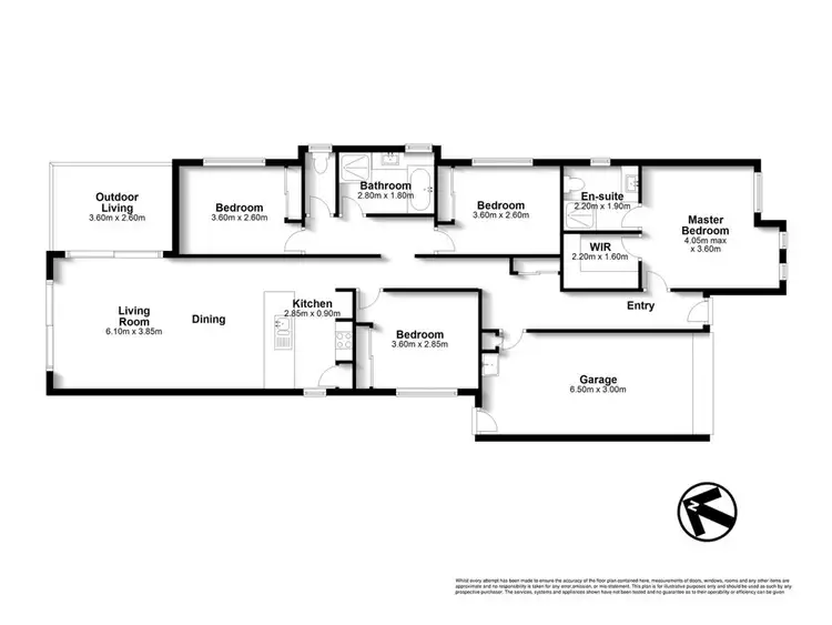 Floorplan of Homely house listing, 13 Cootharaba Crescent, Warner QLD 4500
