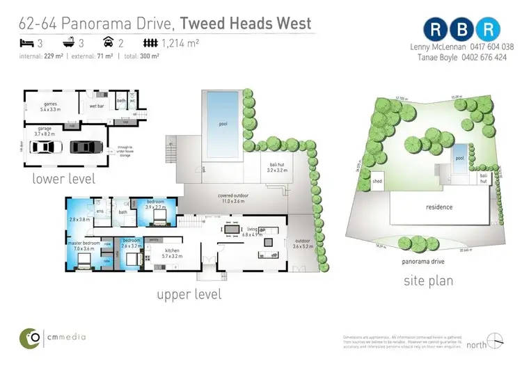 Floorplan of Homely house listing, 62-64 Panorama Drive, Tweed Heads West NSW 2485