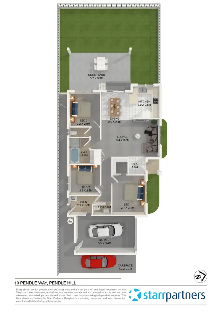 Floorplan of Homely house listing, 19 Pendle Way, Pendle Hill NSW 2145