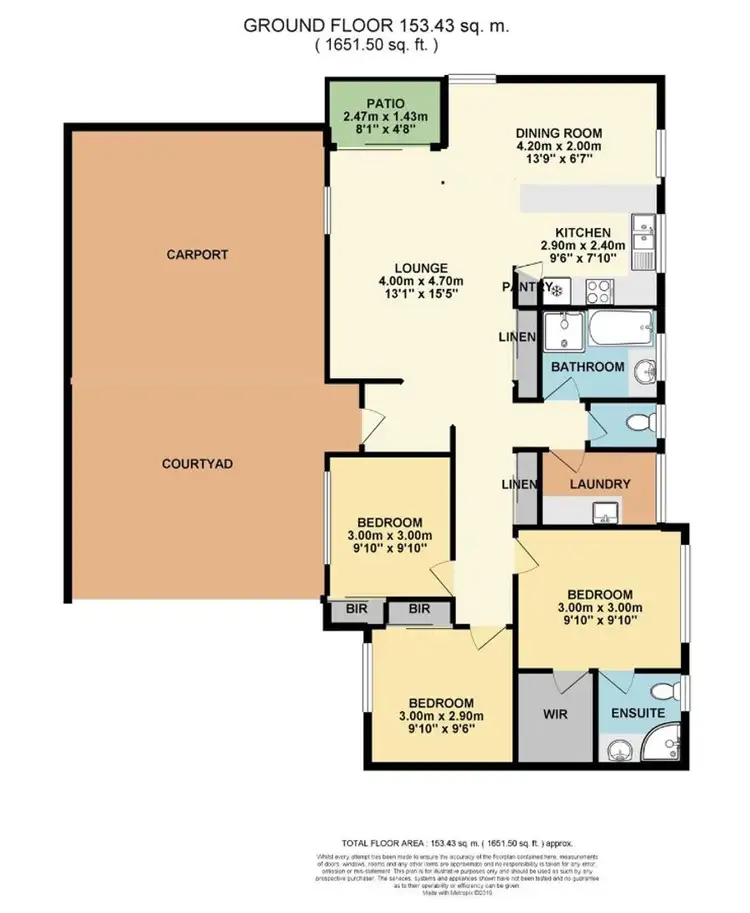 Floorplan of Homely semi-detached listing, 2/121 Minnie Street, Southport QLD 4215