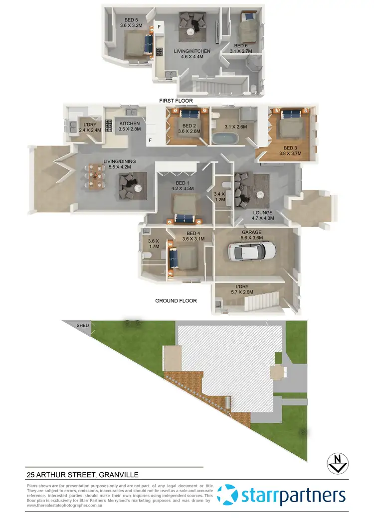 Floorplan of Homely house listing, 25 Arthur Street, Granville NSW 2142