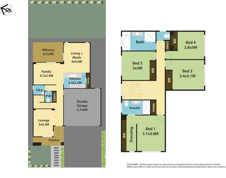 Floorplan of Homely house listing, 5 John Black Drive, Marsden Park NSW 2765