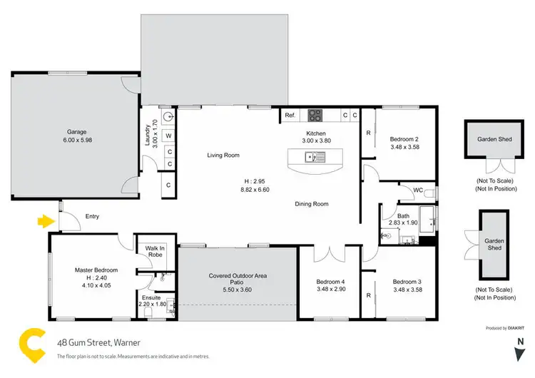 Floorplan of Homely house listing, 48 Gum Street, Warner QLD 4500