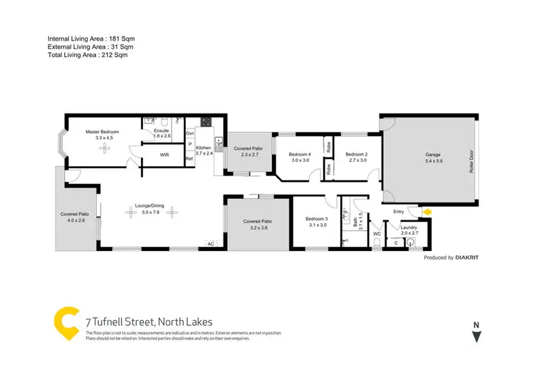 Floorplan of Homely house listing, 7 Tufnell Street, North Lakes QLD 4509
