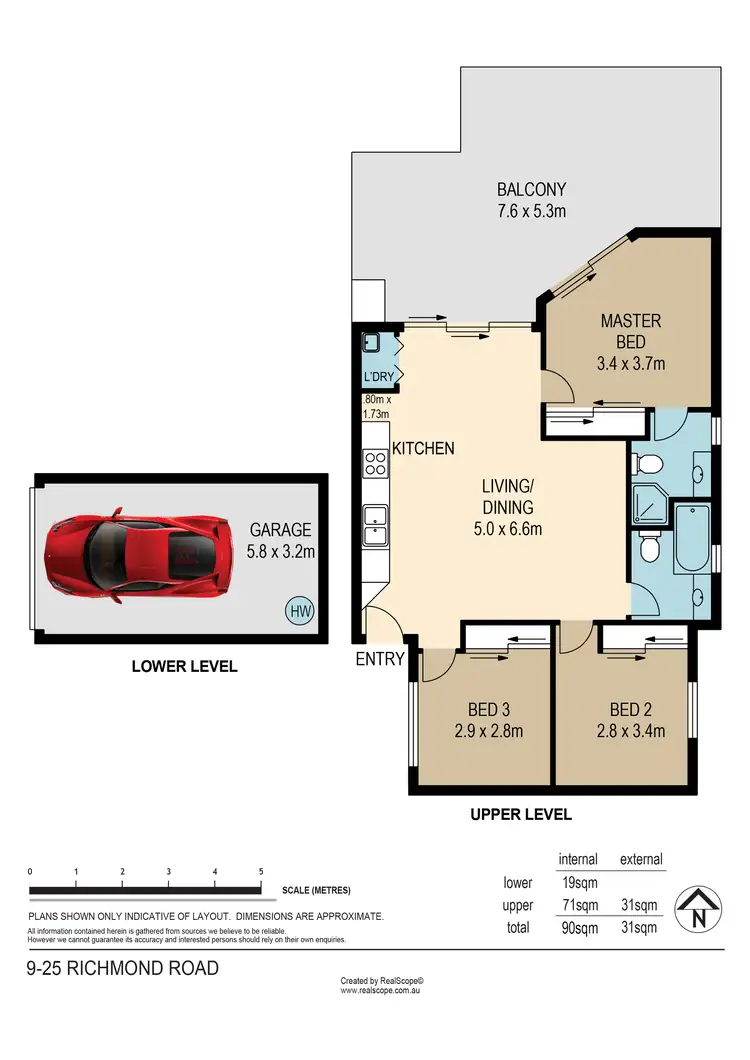 Floorplan of Homely unit listing, 9/25 Richmond Road, Morningside QLD 4170