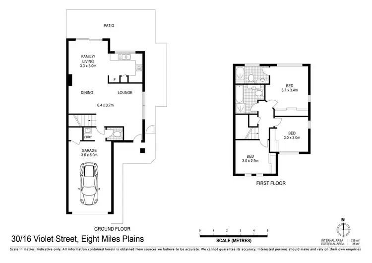 Floorplan of Homely townhouse listing, 30/16 Violet Close, Eight Mile Plains QLD 4113