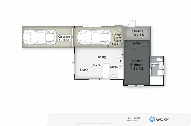Floorplan of Homely unit listing, 1/32 Messines Crescent, Miami QLD 4220