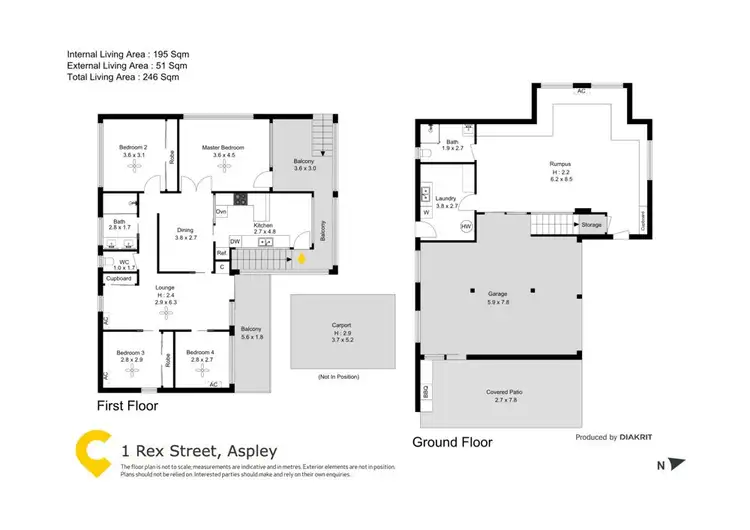 Floorplan of Homely house listing, 1 Rex Street, Aspley QLD 4034