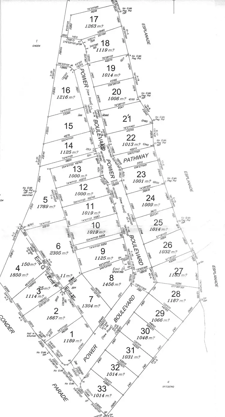 Floorplan of Homely land listing, LOT 22 POWER BOULEVARD, Midge Point QLD 4799
