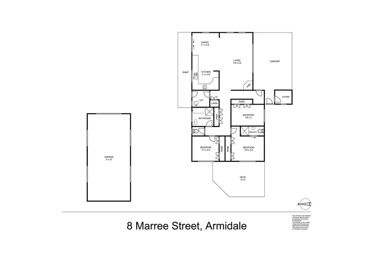 Floorplan of Homely house listing, 8 Marree Street, Armidale NSW 2350