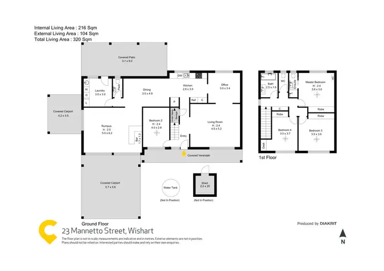 Floorplan of Homely house listing, 23 Mannetto Street, Wishart QLD 4122