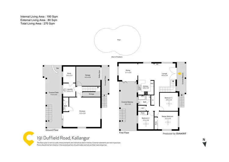 Floorplan of Homely house listing, 191 Duffield Road, Kallangur QLD 4503