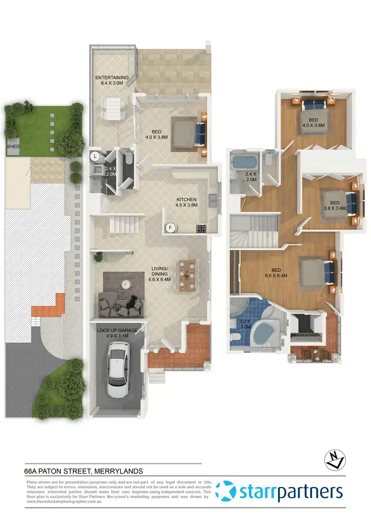 Floorplan of Homely house listing, 66a Paton Street, Merrylands NSW 2160
