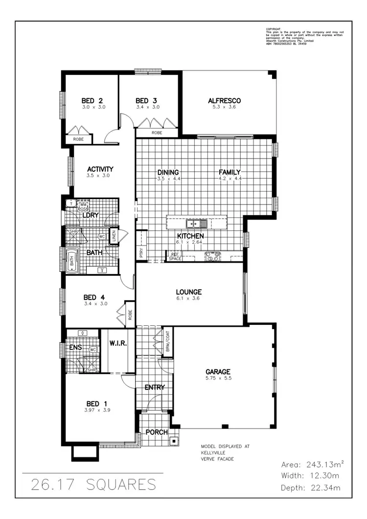 Floorplan of Homely house listing, 112 Burns Road, Kellyville NSW 2155
