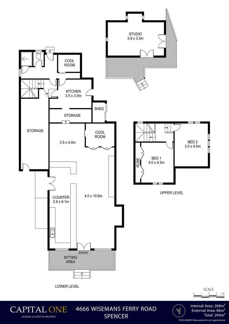 Floorplan of Homely house listing, 4666 Wisemans Ferry Road, Spencer NSW 2775