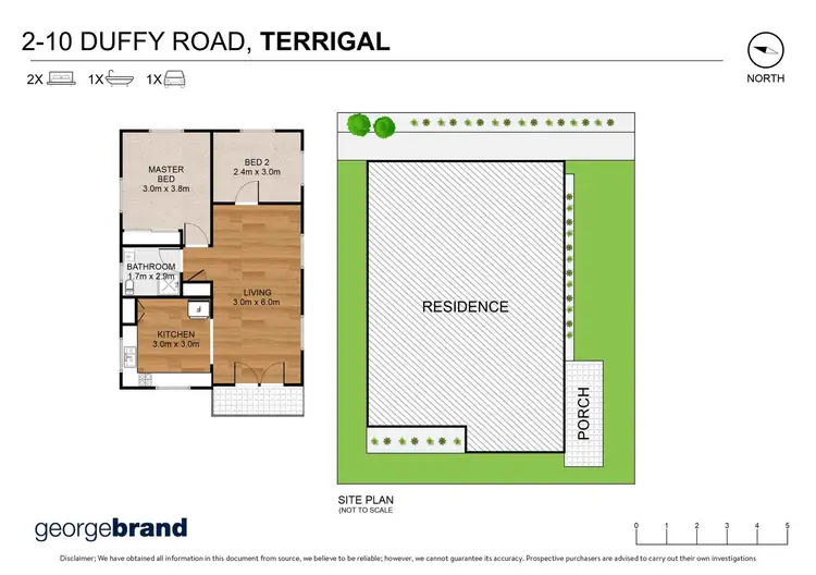 Floorplan of Homely house listing, 32/2-10 Duffys Road, Terrigal NSW 2260