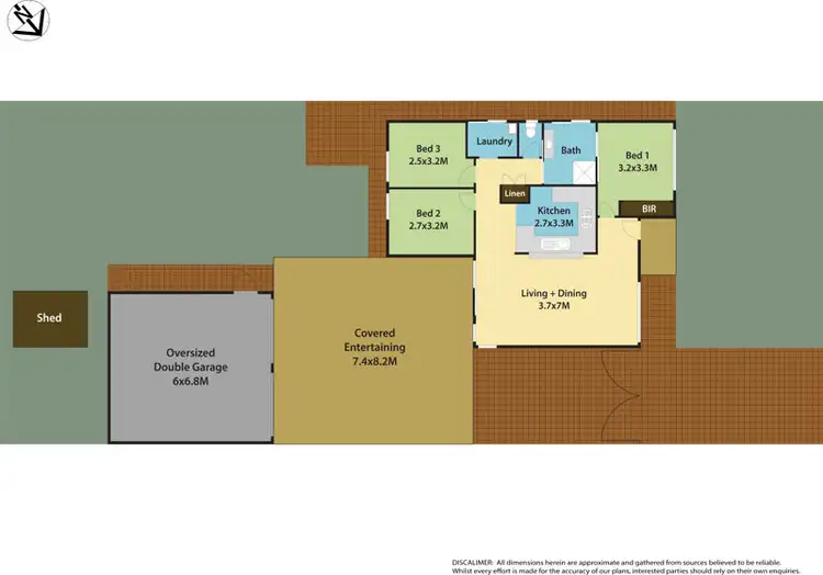 Floorplan of Homely house listing, 51 Dryden Avenue, Oakhurst NSW 2761