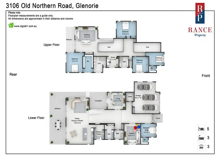 Floorplan of Homely house listing, 3106 Old Northern Road, Glenorie NSW 2157