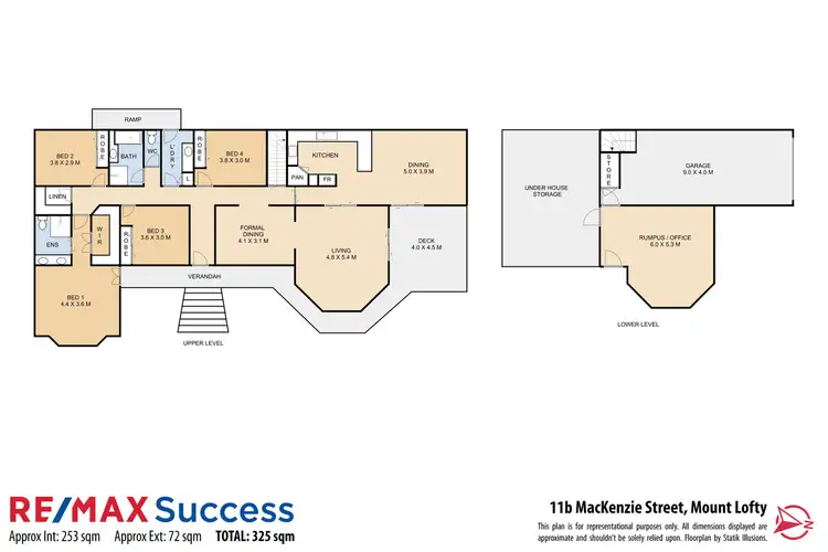 Floorplan of Homely house listing, 11B Mackenzie Street, Mount Lofty QLD 4350