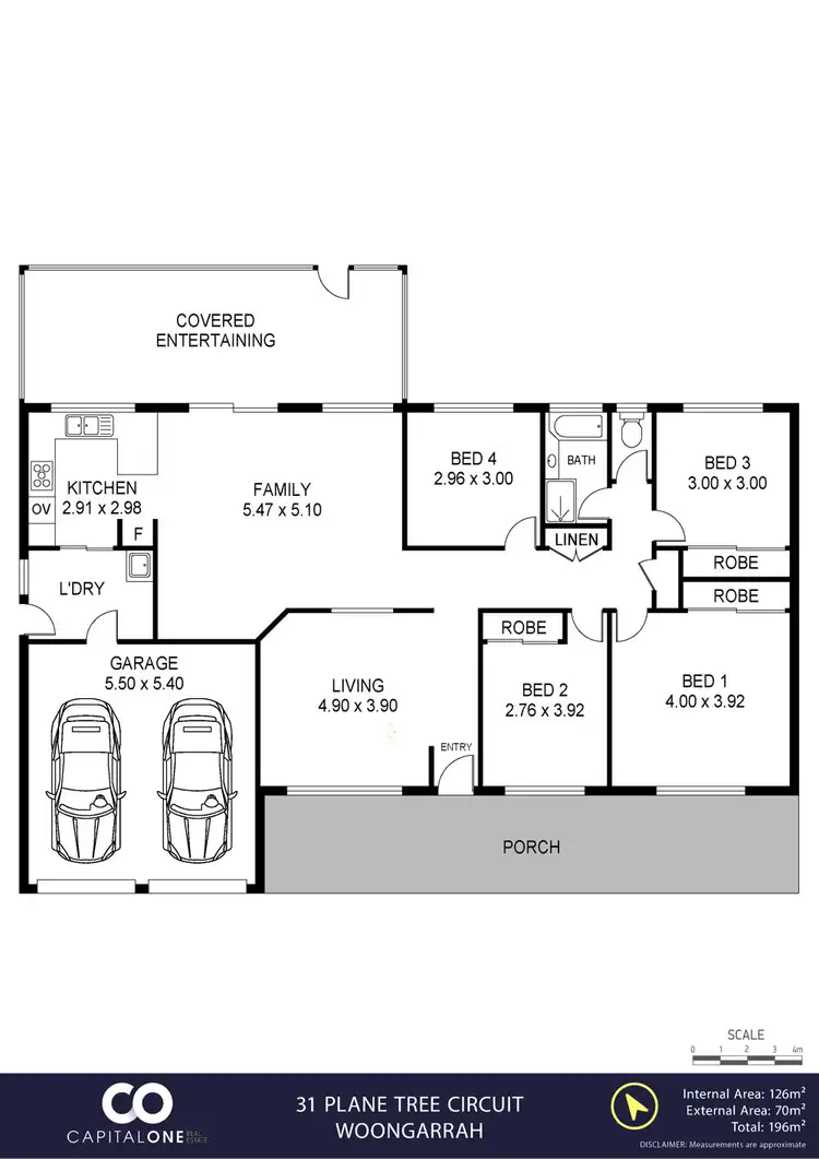 Floorplan of Homely house listing, 31 Plane Tree Circuit, Woongarrah NSW 2259