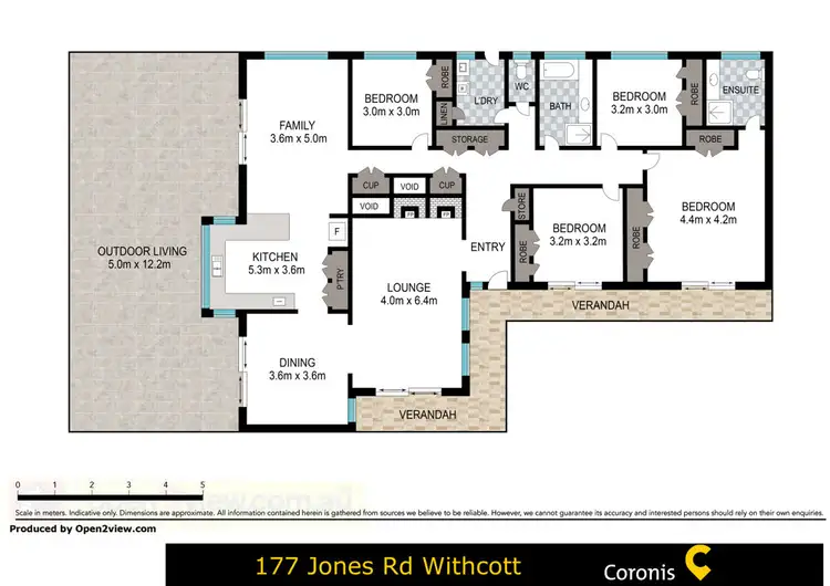 Floorplan of Homely rural property listing, 177 Jones Road, Withcott QLD 4352