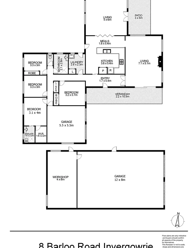 Floorplan of Homely house listing, 8 Barloo Road, Armidale NSW 2350