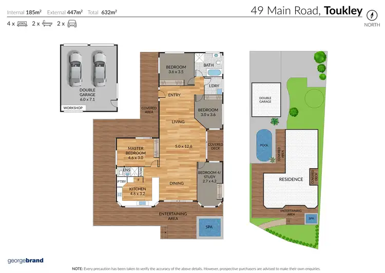 Floorplan of Homely house listing, 49 Main Road, Toukley NSW 2263