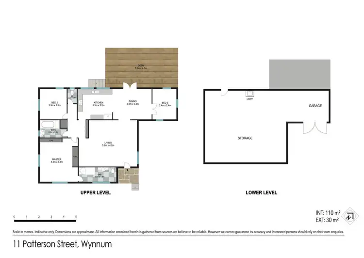 Floorplan of Homely house listing, 11 Patterson Street, Wynnum QLD 4178