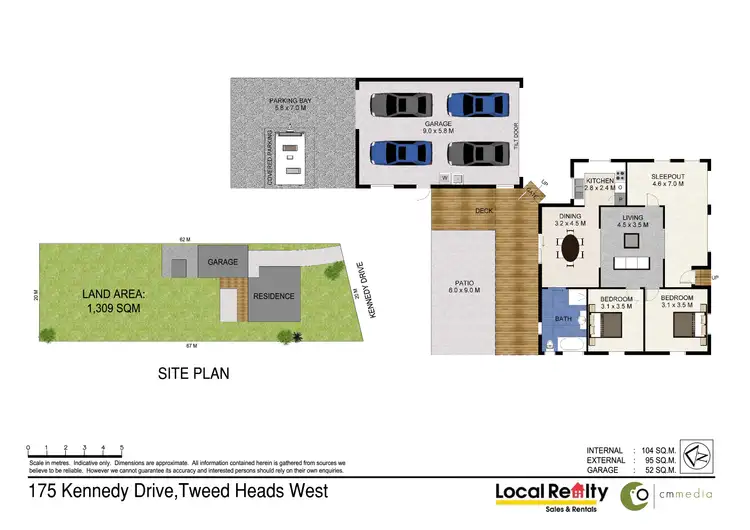 Floorplan of Homely house listing, 175 Kennedy Drive, Tweed Heads West NSW 2485