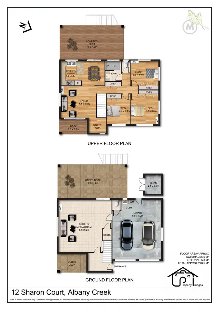 Floorplan of Homely house listing, 12 Sharon Court, Albany Creek QLD 4035