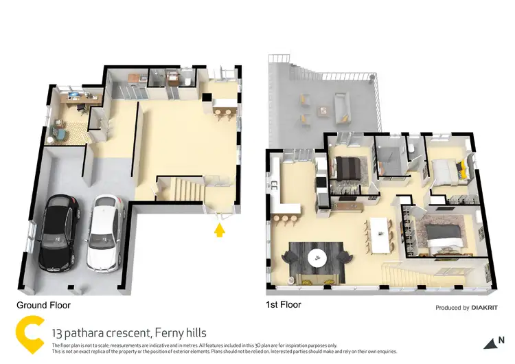 Floorplan of Homely house listing, 13 Pathara Crescent, Ferny Hills QLD 4055