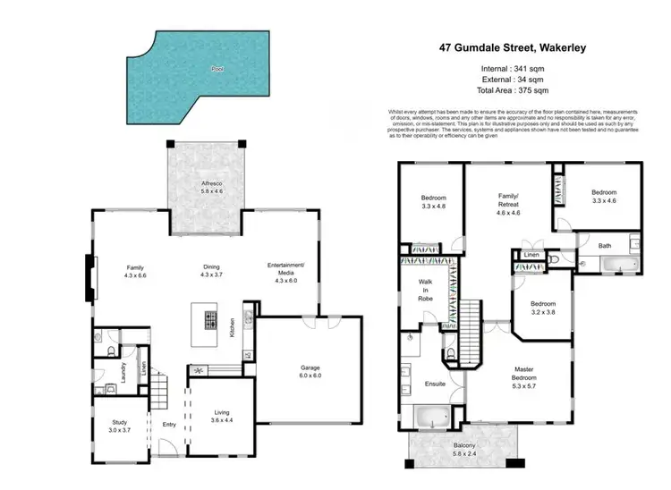 Floorplan of Homely house listing, 47 Gumdale Street, Wakerley QLD 4154