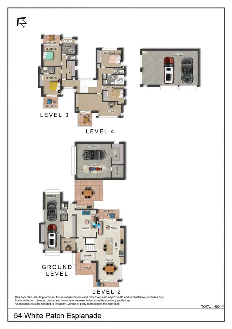 Floorplan of Homely rural property listing, 54 White Patch Esplanade, White Patch QLD 4507
