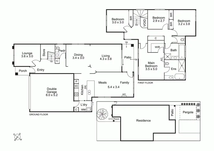 Floorplan of Homely house listing, 1 Redbark Hill Circuit, South Morang VIC 3752
