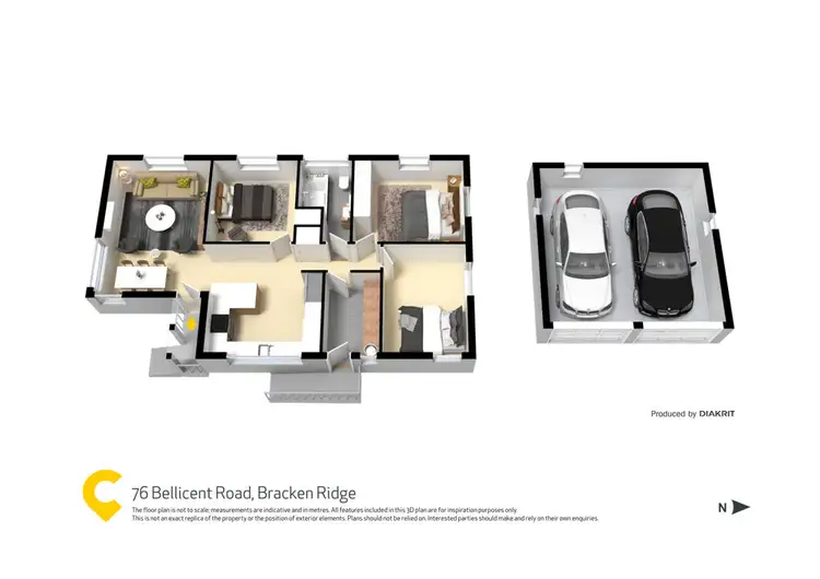 Floorplan of Homely house listing, 76 Bellicent Road, Bracken Ridge QLD 4017