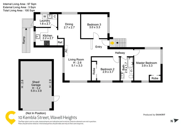 Floorplan of Homely house listing, 10 Kembla Street, Wavell Heights QLD 4012