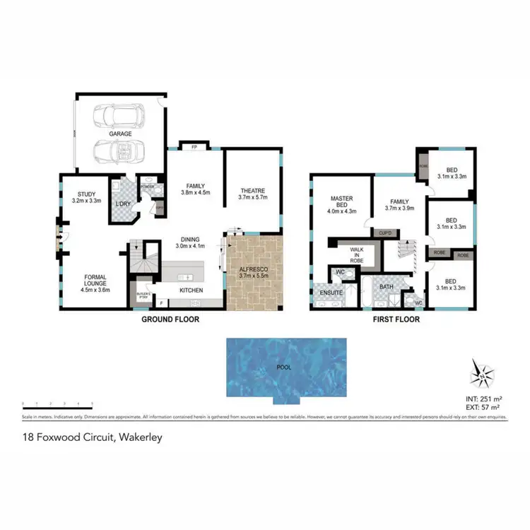 Floorplan of Homely house listing, 18 Foxwood Circuit, Wakerley QLD 4154
