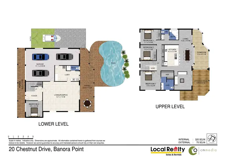 Floorplan of Homely house listing, 20 Chestnut Drive, Banora Point NSW 2486