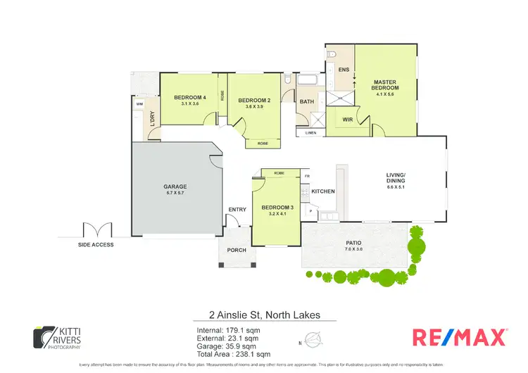 Floorplan of Homely house listing, 2 Ainslie Street, North Lakes QLD 4509