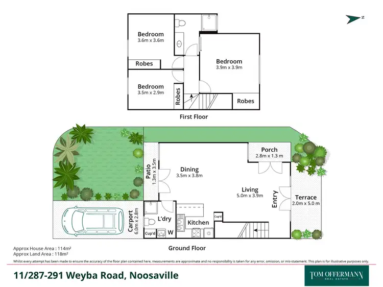 Floorplan of Homely unit listing, 11/287-291 Weyba Road, Noosaville QLD 4566